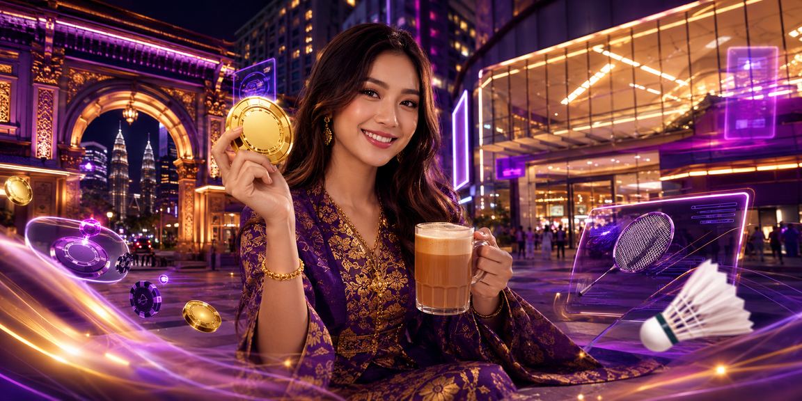 Suasana kasino hiburan Kuala Lumpur bergaya Melayu di platform 34000
